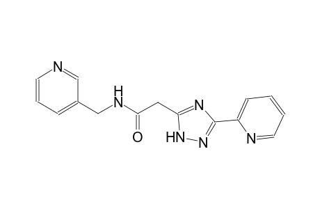 1H-1,2,4-triazole-5-acetamide, 3-(2-pyridinyl)-N-(3-pyridinylmethyl)-