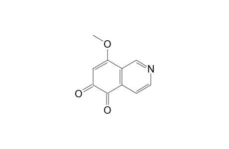 8-Methoxy-5,6-isoquinolinedione