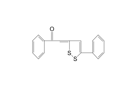 2-(5-PHENYL-3H-1,2-DITHIOL-3-YLIDENE)ACETOPHENONE