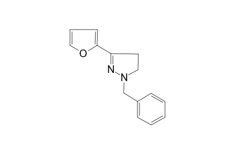Pyrazole, 4,5-dihydro-1-benzyl-3-(2-furyl)-