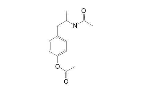 4-[2-(Acetylamino)propyl]phenyl acetate