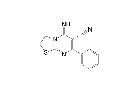 5-azanylidene-7-phenyl-2,3-dihydro-[1,3]thiazolo[3,2-a]pyrimidine-6-carbonitrile