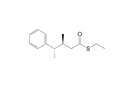 anti-(+)-S-Ethyl (3S,4S)-3-Methyl-4-phenylpentanethioate