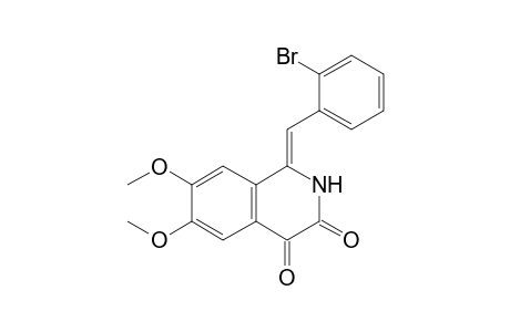 1-(2'-Bromobenzylidene)-6,7-dimethoxy-isoquinolin-3,4-dione