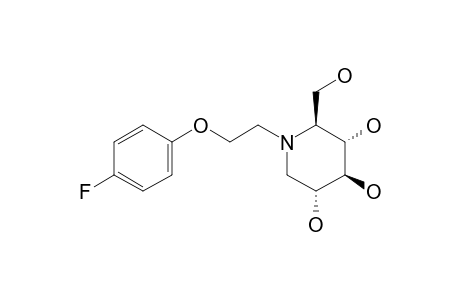N-[PARA-(FLUOROPHENOXY)-ETHYL]-1,5-DIDEOXY-1,5-IMINO-D-GLUCITOL