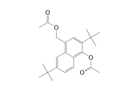 1-Naphthalenemethanol, 4-(acetyloxy)-3,7-bis(1,1-dimethylethyl)-, acetate