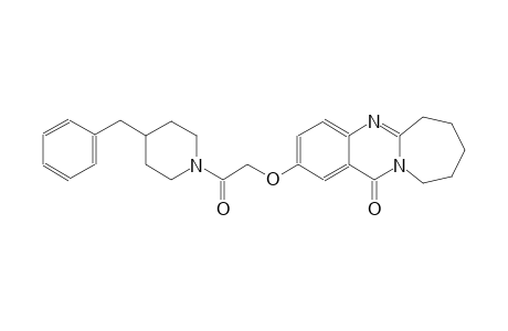 azepino[2,1-b]quinazolin-12(6H)-one, 7,8,9,10-tetrahydro-2-[2-oxo-2-[4-(phenylmethyl)-1-piperidinyl]ethoxy]-