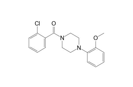 1-(o-chlorobenzoyl)-4-(o-methoxyphenyl)piperazine