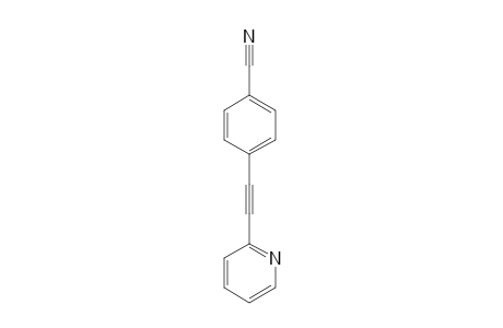 (4-Cyanophenyl)(2-pyridyl)ethyne
