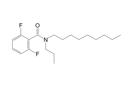 Benzamide, 2,6-difluoro-N-propyl-N-nonyl-