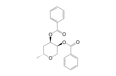 (3S,4R,6R)-3,4-Di(Benzoyloxy)-6-methyltetrahydropyran