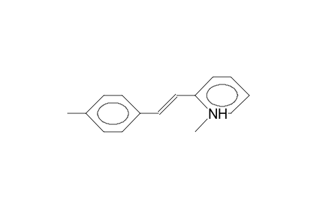 N-Methyl-2-(4-methyl-styryl)-pyridinium cation
