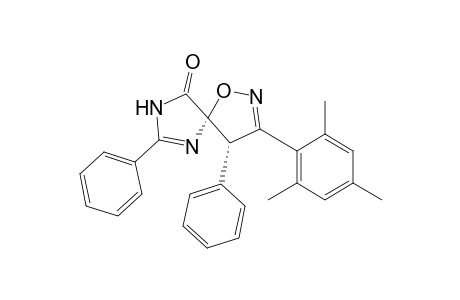 1-Oxa-2,6,8-triazaspiro[4.4]nona-2,6-dien-9-one, 4,7-diphenyl-3-(2,4,6-trimethylphenyl)-, cis-