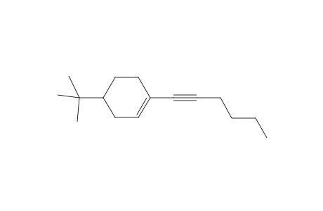 1-4'-t-Butylcyclohex-1'-enyl)hex-1-yne