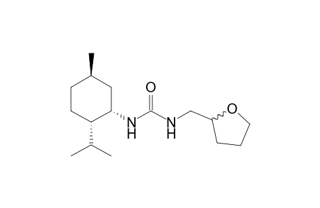 1-[(1S,2S,5R)-2-isopropyl-5-methyl-cyclohexyl]-3-(tetrahydrofuran-2-ylmethyl)urea