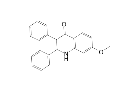7-Methoxy-2,3-diphenyl-2,3-dihydro-4(1H)-quinolinone
