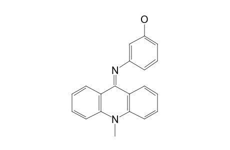 3-(10-Methyl-10H-acridin-9-ylideneamino)-phenol