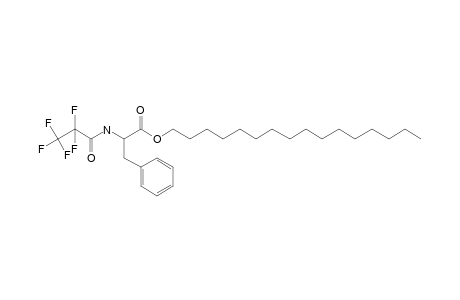 L-Phenylalanine, N-pentafluoropropionyl-, hexadecyl ester