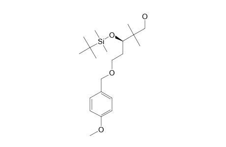 3-(TERT.-BUTYL-DIMETHYLSILANYLOXY)-5-(4-METHOXY-BENZYLOXY)-2,2-DIMETHYL-PENTAN-1-OL
