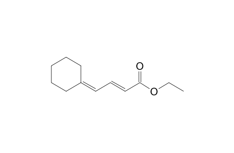 (E)-4-cyclohexylidene-2-butenoic acid ethyl ester