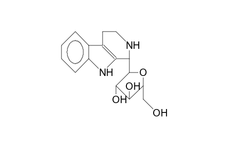1-(A-D-Arabinofuranosyl)-1,2,3,4-tetrahydro-2-aza-carbazole, major diastereomer