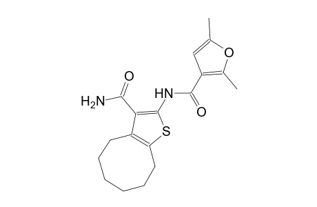 N-[3-(aminocarbonyl)-4,5,6,7,8,9-hexahydrocycloocta[b]thien-2-yl]-2,5-dimethyl-3-furamide