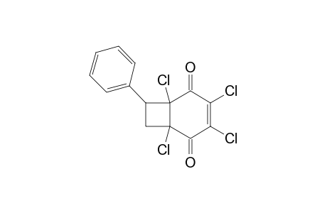 7-Phenyl-1,3,4,6-tetrachlorobicyclo[4.2.0]octane-2,5-dione