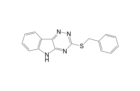 Benzyl 5H-[1,2,4]triazino[5,6-b]indol-3-yl sulfide