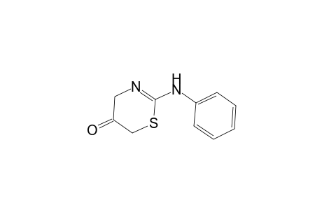 2-Anilino-4H-1,3-thiazin-5(6H)-one