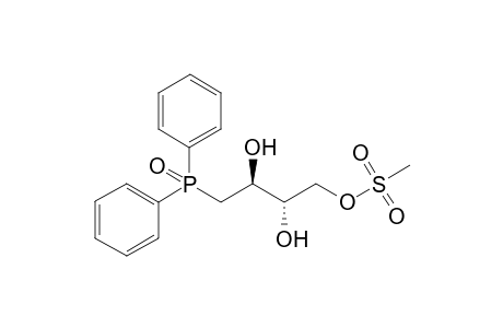 (2S,3S)-4-Diphenylphosphinoyl-2,3-dihydroxybutyl methanesulfonate