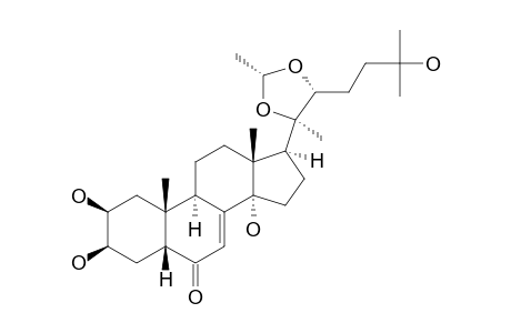 20,22-O-[(R)-ETHYLIDENE]-20-HYDROXY-ECDYSONE