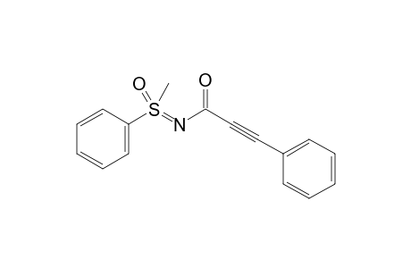 N-[Methyl(oxo)(phenyl)-lamda6-sulfaneylidene]-3-phenylpropiolamide