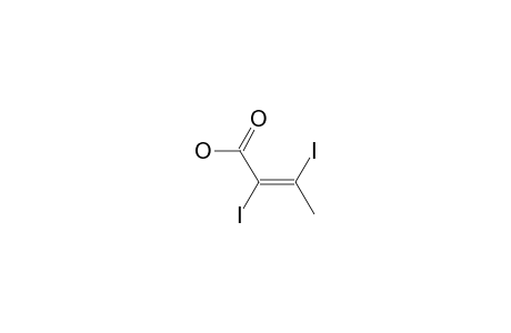(E)-2,3-diiodobut-2-enoic acid