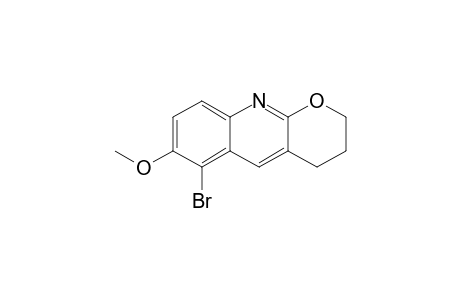 6-Bromo-7-methoxy-3,4-dihydro-2H-pyrano[2,3-b]quinoline