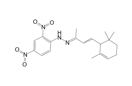 3-Buten-2-one, 4-(2,6,6-trimethyl-2-cyclohexen-1-yl)-, (2,4-dinitrophenyl)hydrazone