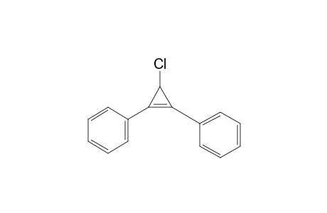 Benzene, 1,1'-(3-chloro-1-cyclopropene-1,2-diyl)bis-