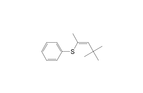 (Z)-4,4-Dimethyl-2-phenylthio-2-pentene