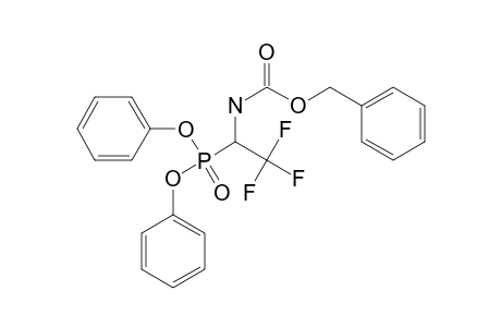 N-BENZYLOXYCARBONYL-ALPHA-AMINO-BETA-TRIFLUORO-DIPHENYLPHOSPHONATE