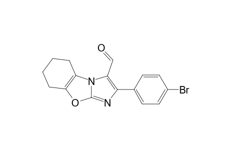 2'-(4"-bromophenyl)-5,6,7,8-tetrahydro-3'-imidazo[2,1-b]oxazolyle-3-carboxaldehyde