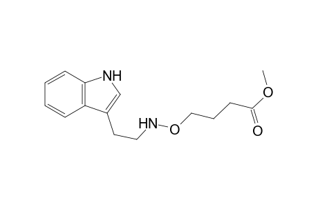 Butanoic acid, 4-[[[2-(1H-indol-3-yl)ethyl]amino]oxy]-, methyl ester