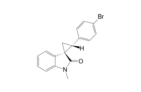 (1S,2R)-2-(4-bromophenyl)-1'-methylspiro[cyclopropane-1,3'-indolin]-2'-one