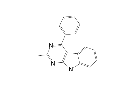 2-METHYL-4-PHENYL-9-H-PYRIMIDO-[4.5-B]-INDOLE