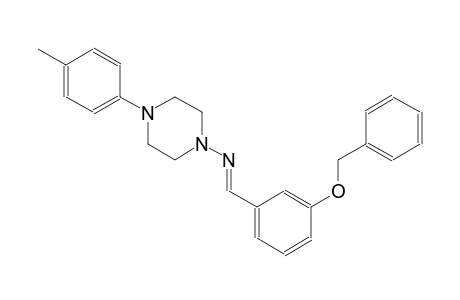 1-piperazinamine, 4-(4-methylphenyl)-N-[(E)-[3-(phenylmethoxy)phenyl]methylidene]-