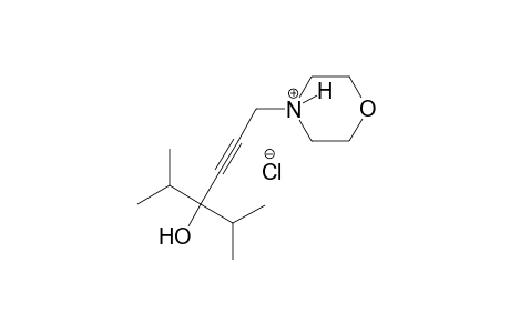 4-(4-hydroxy-4-isopropyl-5-methyl-2-hexynyl)morpholin-4-ium chloride