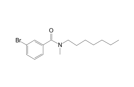 Benzamide, 3-bromo-N-methyl-N-heptyl-