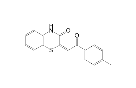 (2E)-2-[2-(4-methylphenyl)-2-oxoethylidene]-2H-1,4-benzothiazin-3(4H)-one