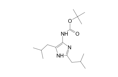 4-(1H)Imidazolamine, N-(t-butoxycarbonyl)-2,5-bis(2-methylpropyl)-