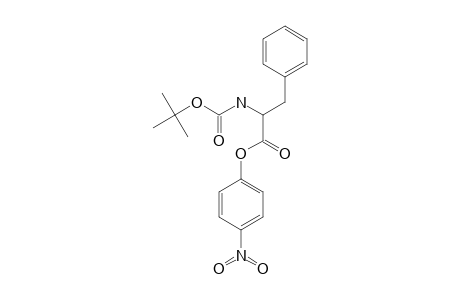 L-N-CARBOXY-3-PHENYLALANINE, N-tert-BUTYL p-NITROPHENYL ESTER