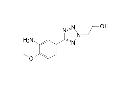 2H-1,2,3,4-Tetrazole-2-ethanol, 5-(3-amino-4-methoxyphenyl)-