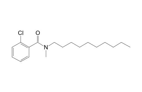 Benzamide, 2-chloro-N-methyl-N-decyl-